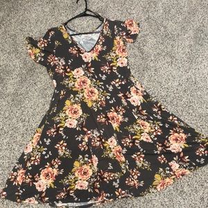 Torrid floral dress